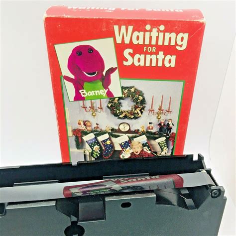 Barney Waiting For Santa Vhs 1997