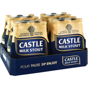 Castle Milk Stout Beer Bottle 24 X 340ml Offer At Checkers Liquor Shop