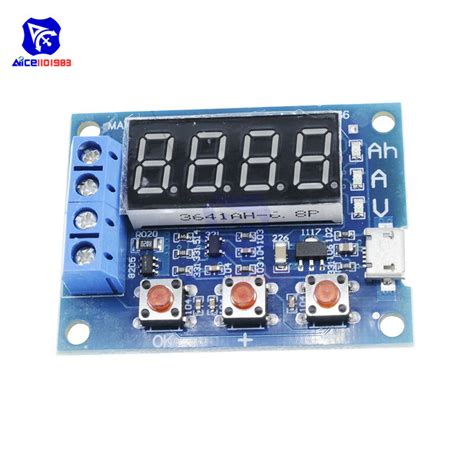 Diymore ZB2L3 1 2V 12V 18650 Li Ion Lithium Battery Capacity Tester