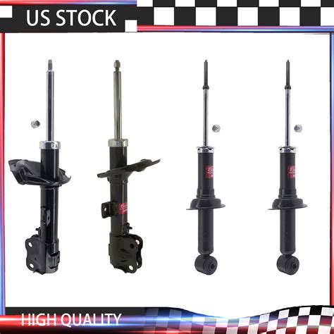 4Pcs Front Rear KYB Shock Strut Suspension For 2011 MITSUBISHI