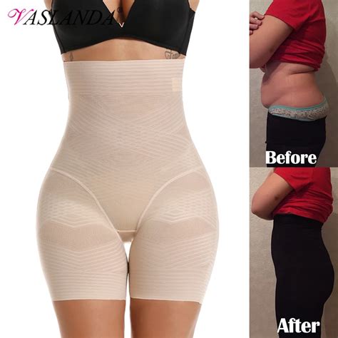 Women Body Shaper Firm Tummy Control Shorts Under Skirts High Waist