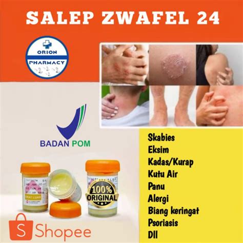 Jual Salep Sulfur Belerang Original Salep Zwafel Bpom Obat Gatal