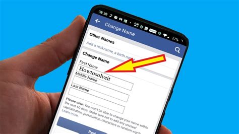 How To Change Your Name On Facebook A Step By Step Guide Tech