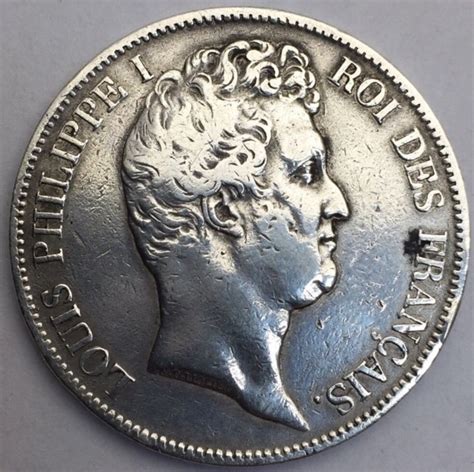 Louis Philippe I 5 Francs 1831 B Tranche En Creux