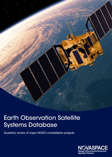 Earth Observation Satellite Systems - Novaspace - Market Intelligence Hub