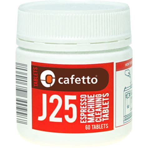 J25 Rensetabletter fra Cafetto Opnå optimal rengøring