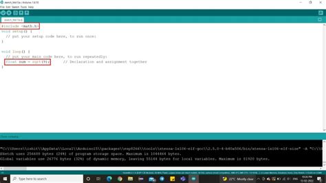 Fix Arduino Error Was Not Declared In This Scope