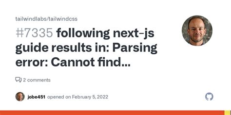 Following Next Js Guide Results In Parsing Error Cannot Find Module