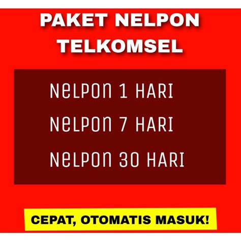 Jual PAKET NELPON TELKOMSEL TERMURAH CEK NOMOR DULU Shopee Indonesia