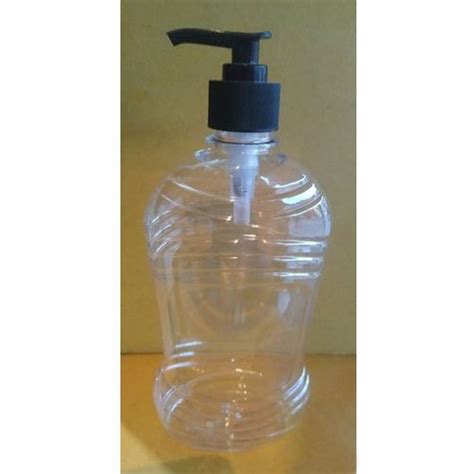 Transparent Dispenser Pump Plastic Pet Hand Wash Bottle Capacity