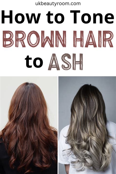 How To Tone Brown Hair To Ash Turn Brassy Brunette To Stunning Ash In