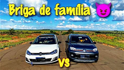 GOLF TSI STG2 vs UP TSI STG2 Agora que o filho chora e a mãe não vê