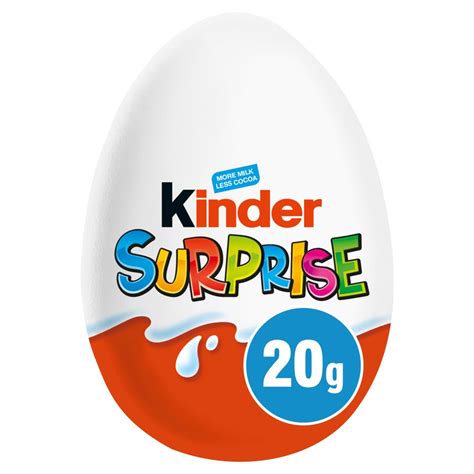 Kinder Surprise Milk Chocolate Egg With Toy 20g BB Foodservice