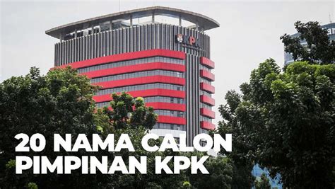 Nama Calon Pimpinan Kpk Tempo Co