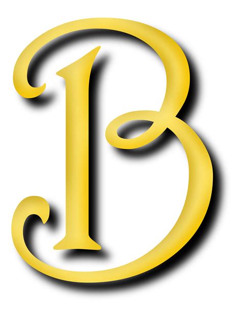 Clipart Alphabet 13 Letter B Photografi Wallpaper