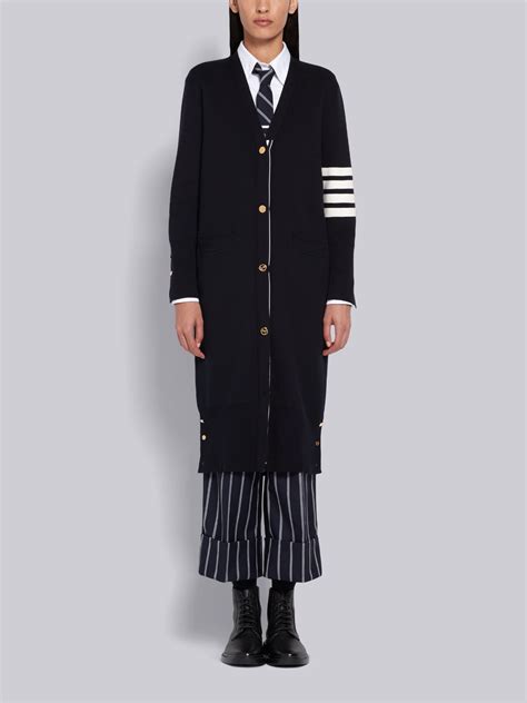 4 Bar Stripe Cardi Coat Thom Browne