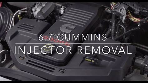 67 Cummins Injector Removal Youtube