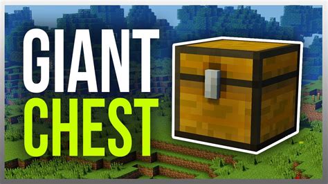 ️ Giant Chests In Minecraft Youtube