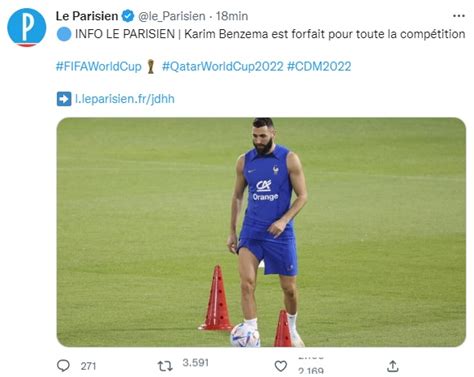 San Cadilla El Norte On Twitter Informa Le Parisien Que Benzema Se