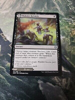 MTG Malakir Rebirth Malakir Mire Zendikar Rising 111 280 Regular