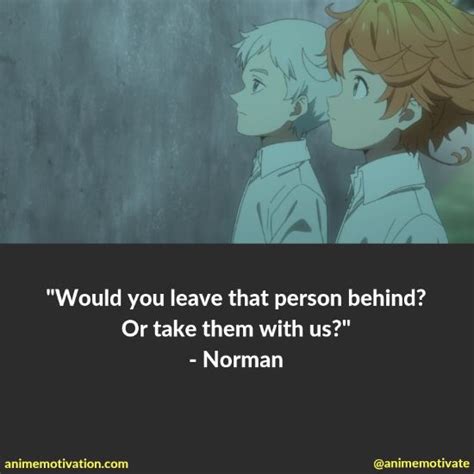 All Of The Best Quotes From The Promised Neverland With Images