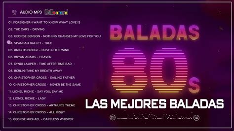 Las Mejores Baladas en Ingles de los 80 Mix Vol 01 ღ Romanticas