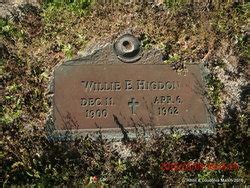 Willie Evelyn Alexander Higdon 1900 1962 Homenaje De Find A Grave