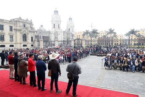 Presidente Pedro Castillo Sostuvo Encuentro Con Representantes De La