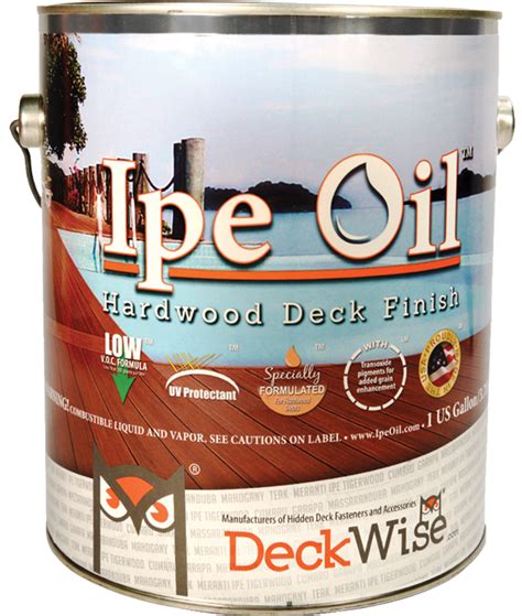 Deckwise Ipe Oil Hardwood Deck Finish 1 Gallon