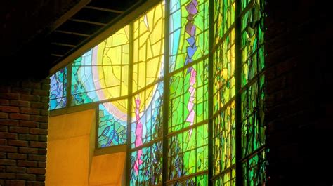 Robinson College Chapel Choir Piper Stained Glass Window Light Of The