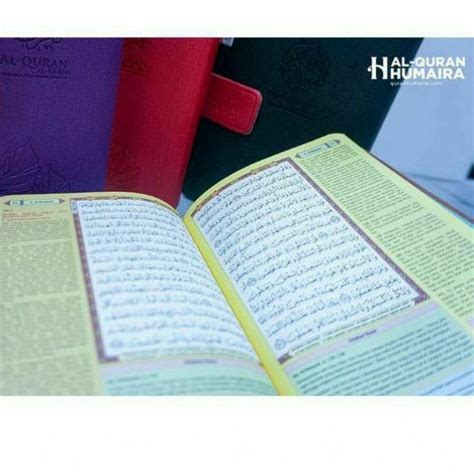 Al Quran Humaira Edisi Diari Saiz A5 Purple Pgmall