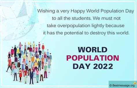 World Population Day Messages, Quotes, Slogans 2023 | Day wishes ...