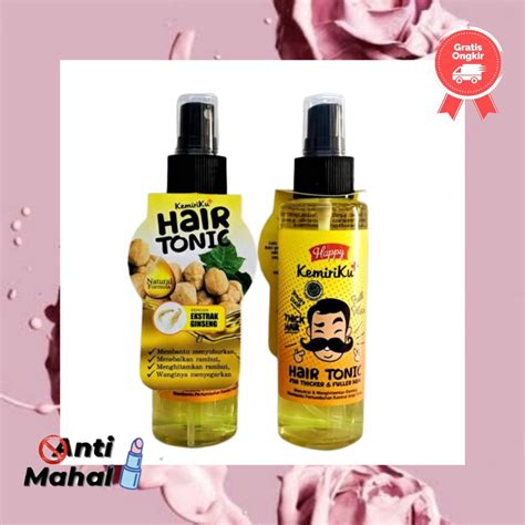 Jual Happy Kemiriku Hair Tonic Ml Bpom Shopee Indonesia