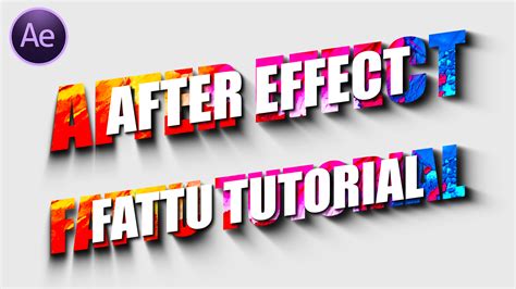 After Effects Tutorial Creative Text Animation In After Effects