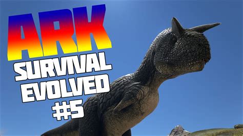 T rex saldırısı ve Carno tameleme ARK Survival Evolved Türkçe Bölüm