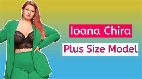 Ioana Chira British Plus Size Curvy Model Fitness Model Social