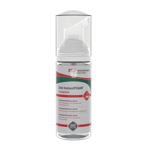 Deb Stoko InstantFOAM Complete hånddesinfektion med pumpe 47ml pk a 12