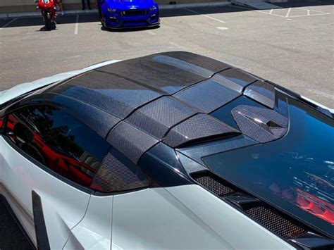 2020 Corvette C8 Widebody Rr Roof Set 4 Pieces For Coupe Only Sigala Designs