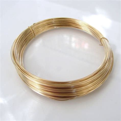 22 Gauge Gold Wire - Etsy