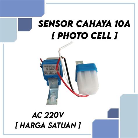 Jual Sensor Cahaya Fotosel A Photosell Ac Photo Cell V Foto Cell