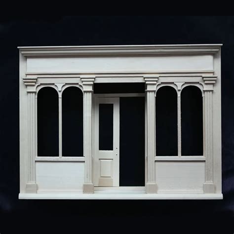 112 Wooden Doll House Miniatures Diy House Kit Shop Front Corner Qw60463 Buy Handmade Doll