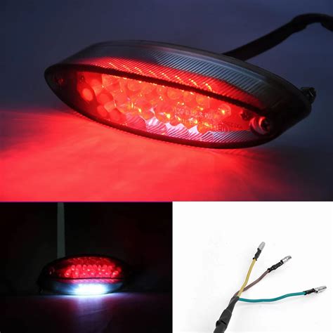 Leds V W Motorcycle Led Lights Bike Rear Tail Stop Brake