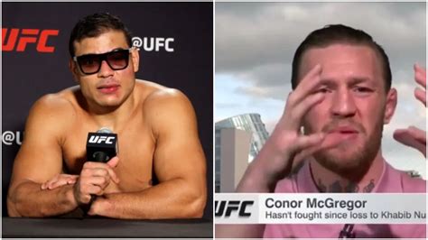 Paulo Costa Brings Up Conor Mcgregor My Foot Is A Balloon