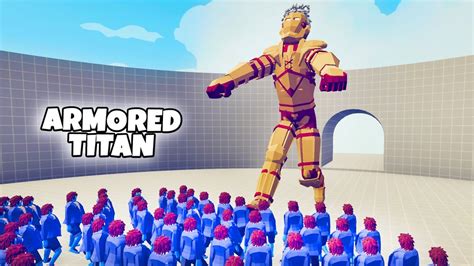 Armored Titan Vs Every Faction Tabs Totally Accurate Battle Simulator