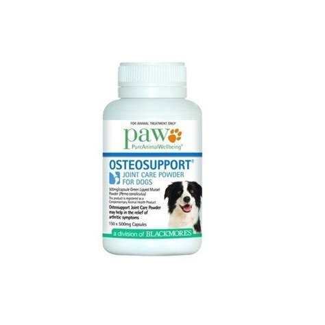 Buy Paw Osteosupport 150 Capsules Joint Health Care Powder For Dogs