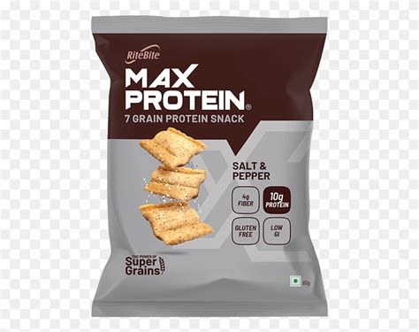 Ritebite Max Protein Snacks Salt Amp Pepper 60 Gm Potato Chip, Bread ...