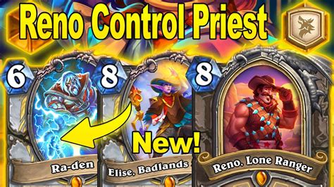 The Only Best Control Priest Deck You Can Craft With Reno At Showdown