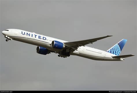 Aircraft Photo Of N U Boeing Er United Airlines