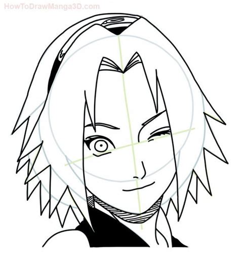 How To Draw Sakura Naruto