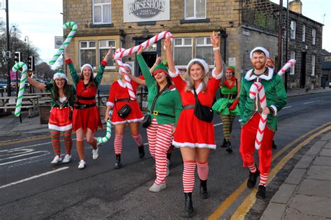 13 Hilarious Pictures From The Otley Run As Christmas Costumes Take